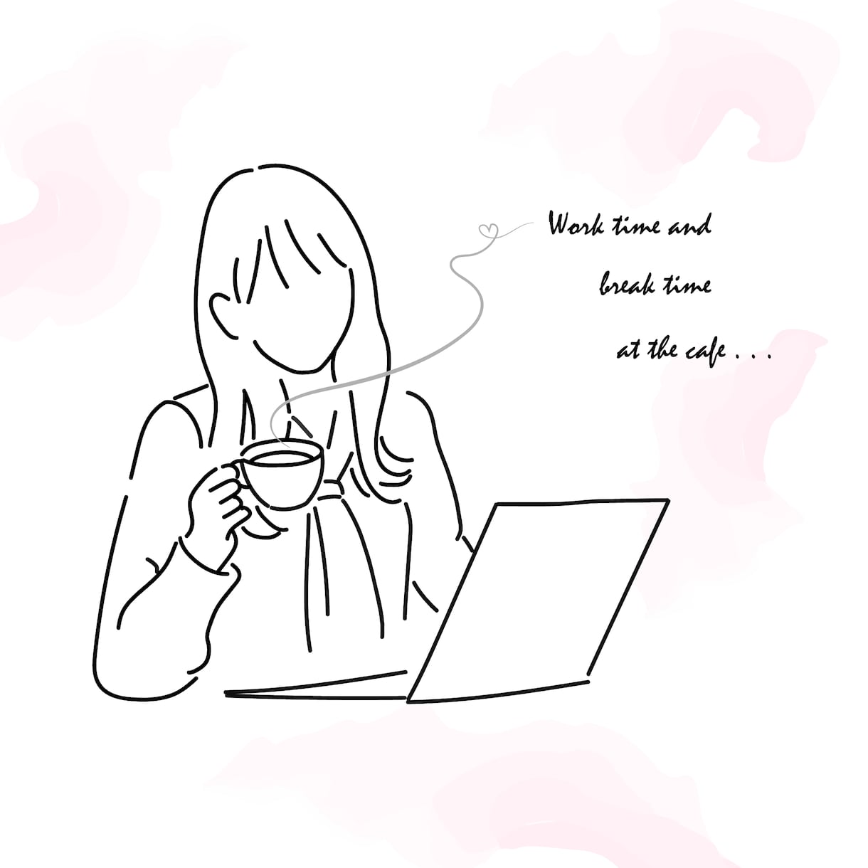 お写真からおしゃれなシンプルイラストを描きます SNSアイコンに人気！ご家族やお子さまの記念イラストにも イメージ2