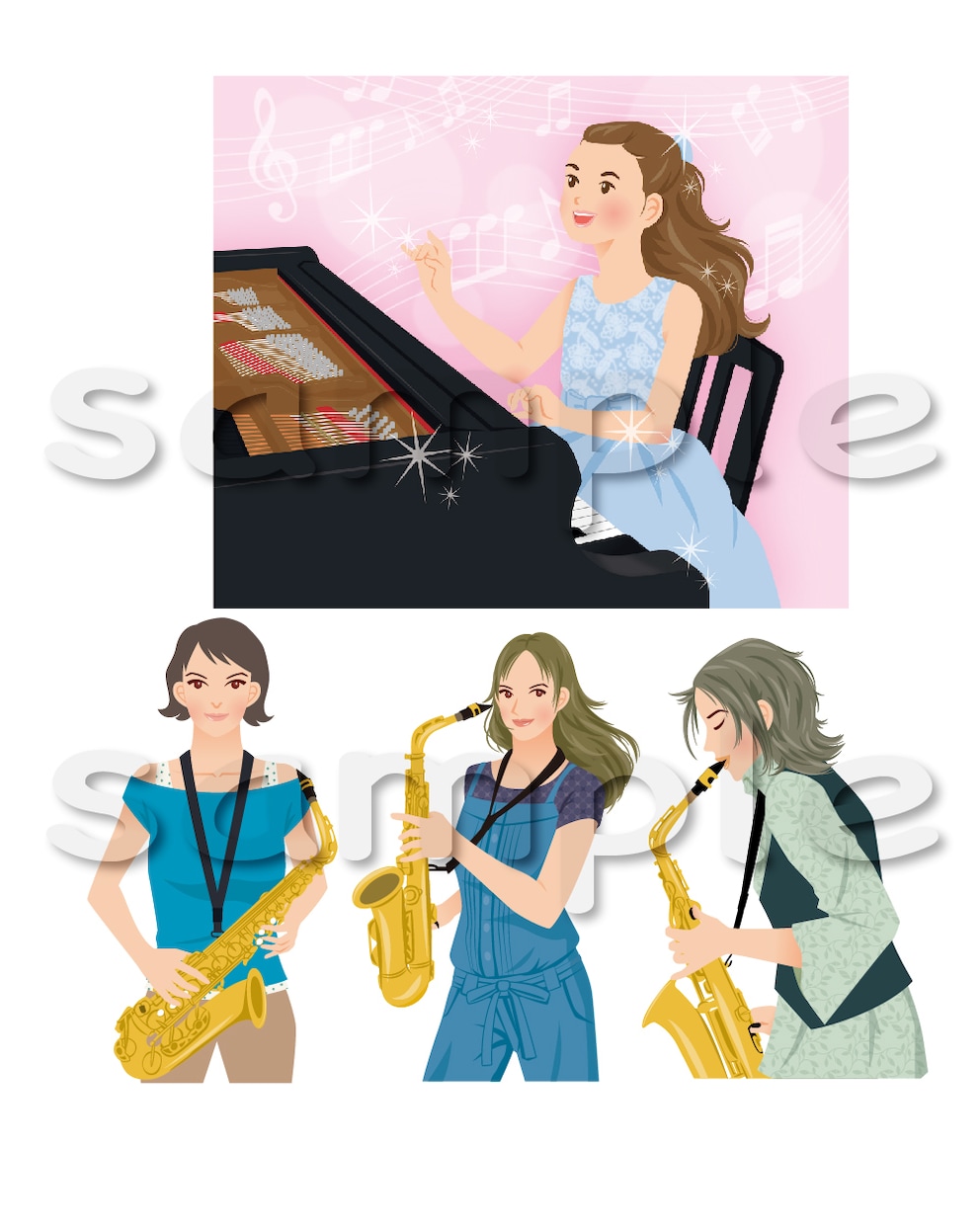 ビジネスシーンやライフスタイルのイラスト描きます 文章では伝えきれないコトをイラストで伝えます。 イメージ5