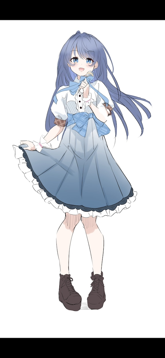 生き生きとした表情の可愛いイラストお届けします IRIAM向け立ち絵もOK。恥じらい顔が得意です イメージ6