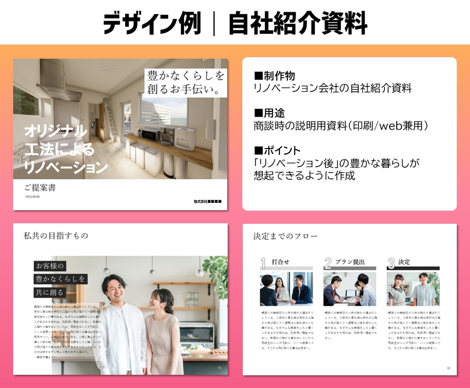 プロがビジネス資料・企画書をPPTでデザインします 資料デザイン歴15年のスキルで、企画・資料をブラッシュアップ イメージ5