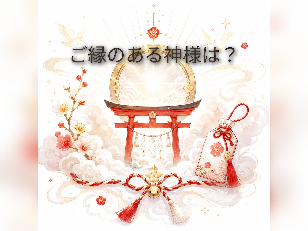 今、ご縁のある神様をお聞きします 今のあなたと、そっとつながっている神様をお伝えします イメージ1