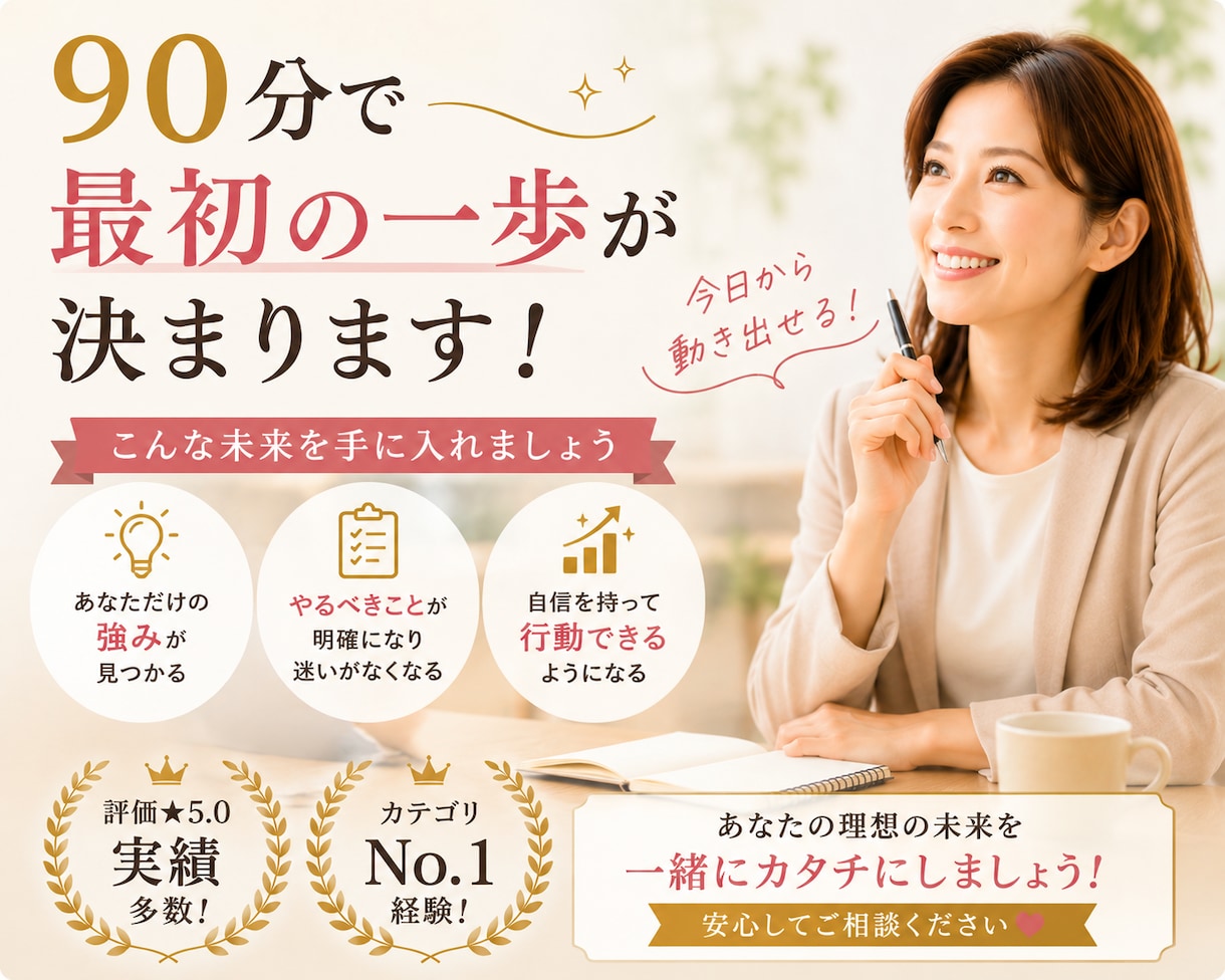 起業の壁打ち相談｜強みを収益化0→1コンサルします 起業相談・商品設計・方向性整理までサポート【★5.0・実績】 イメージ5