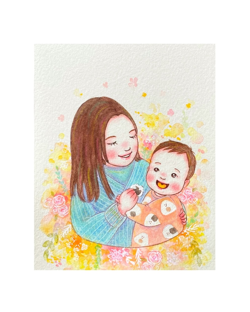 ふんわり可愛い♡似顔絵お描きします インテリアに✾贈り物に✾記念日に✾おすすめです♡ イメージ8