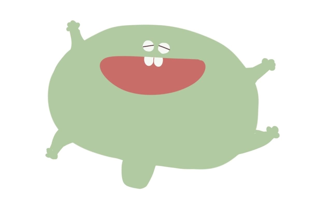 ぶさかわ？ほんわか個性のある、ゆるキャラ作ります うま！とはならないけれど、どこか印象に残る、そんなイラスト イメージ2