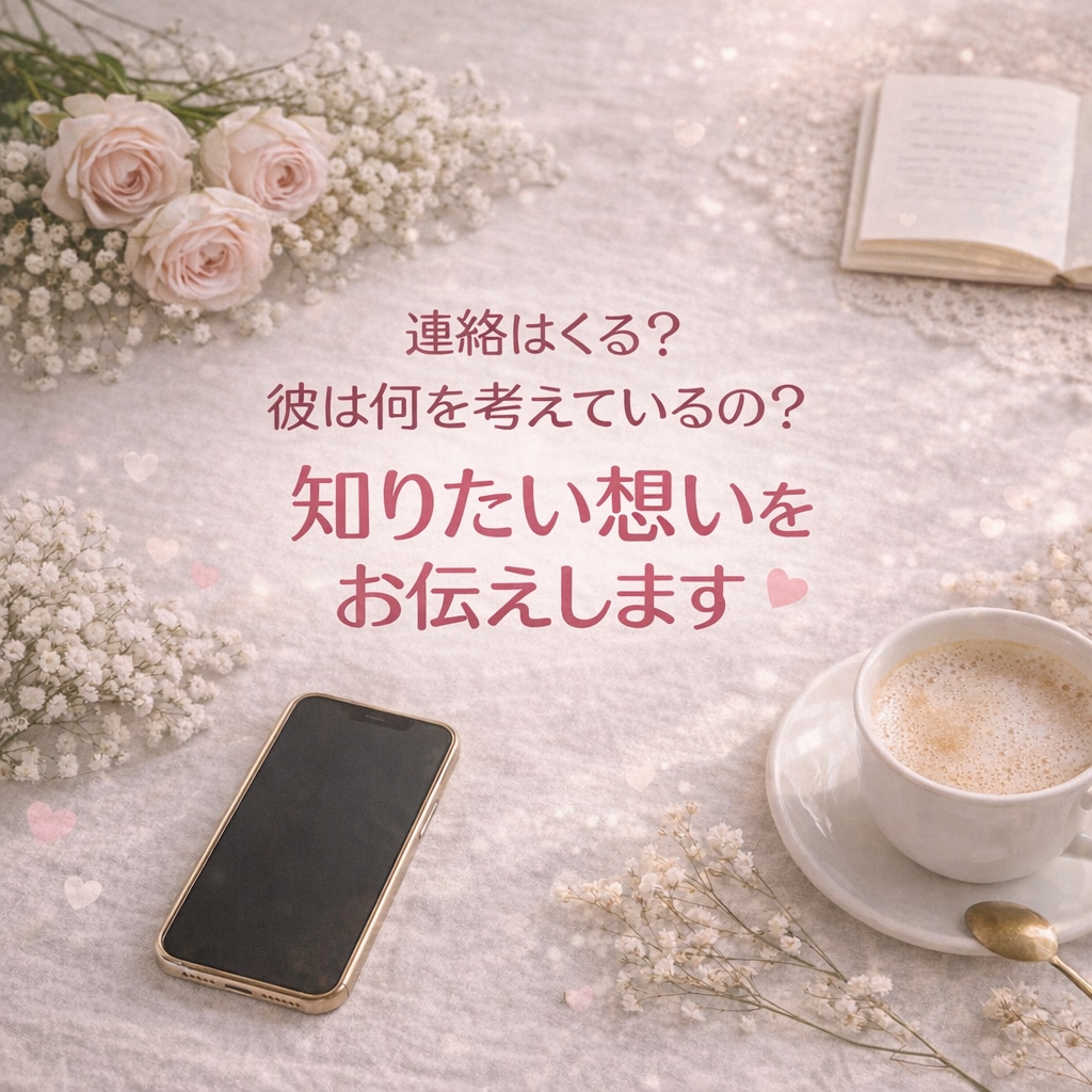 納得の鑑定☆お相手の本音を霊視で鑑定します 音信不通・片思い・複雑愛にも対応♡心に寄り添う鑑定 イメージ2