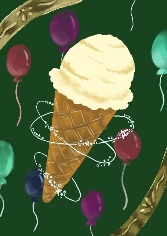 幻想的！な食べ物イラスト描きます 美味しさそのまま！ちょっと不思議な食べ物たち！ イメージ3