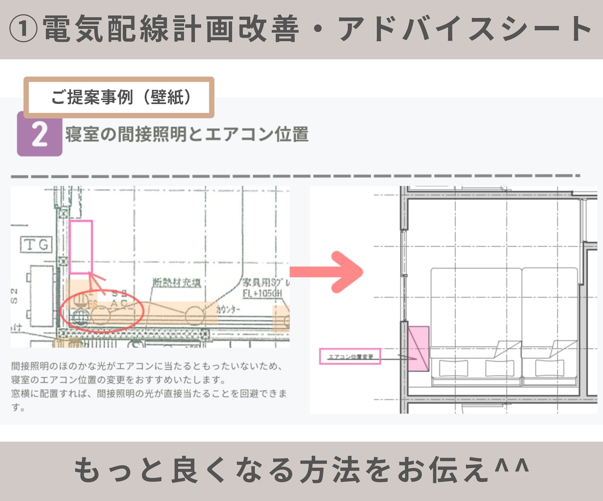 電気配線・照明計画の快適性についてチェックします ストレスのない計画になってる？プロがセカンドオピニオン イメージ3