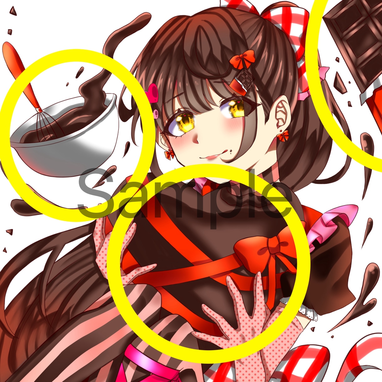 好きなキャラやオリジナルキャラ描きます SNSなどのアイコンをあなた用のイラストに描きます イメージ2