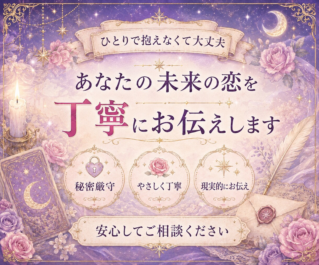 運命のお相手の実像やヒゲの具合などを霊視鑑定します 運命の人、理想ではなく実像を伝えます イメージ4