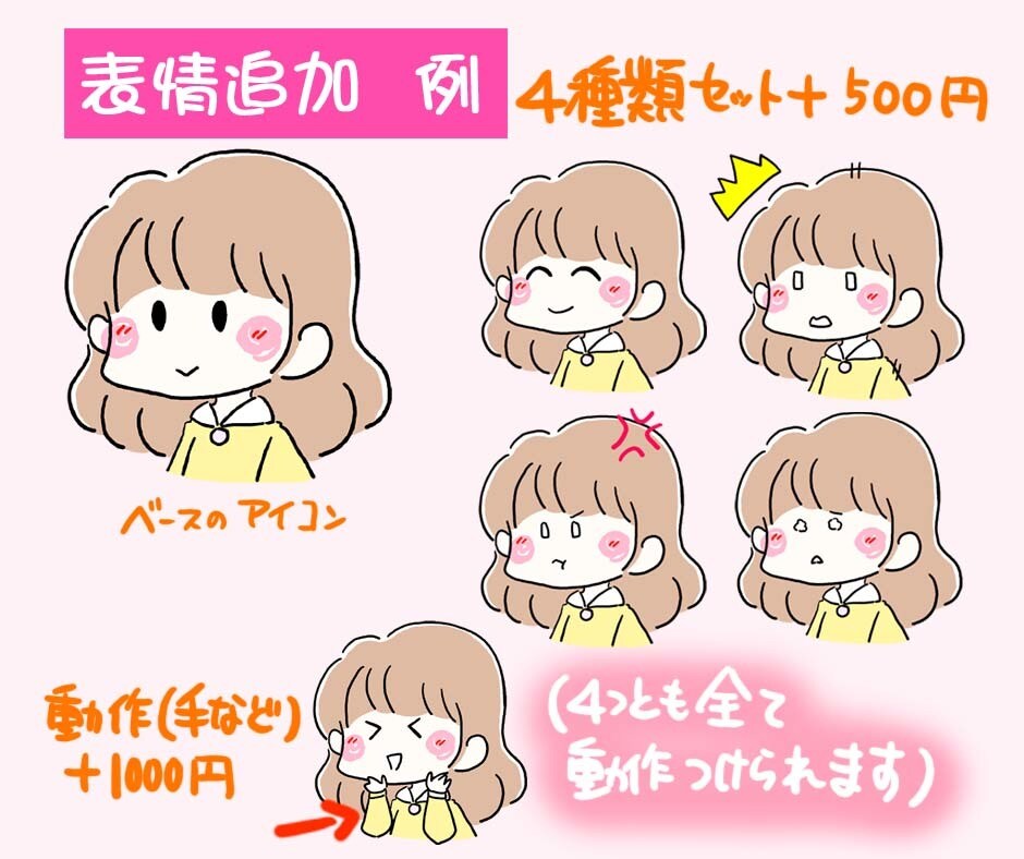 最短即日！みんなに好かれる優しいアイコン描きます 商用利用可☆癒されて見た人に好印象を与えるあなたの分身提供！ イメージ7