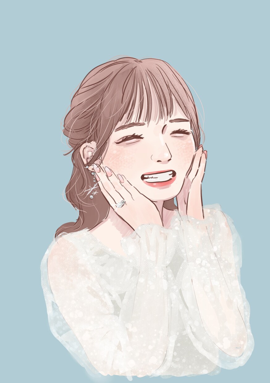 顔タイプ診断＋あなただけの似顔絵描きます 現役美大生が顔タイプ診断! 診断をもとに似顔絵をプレゼント イメージ5