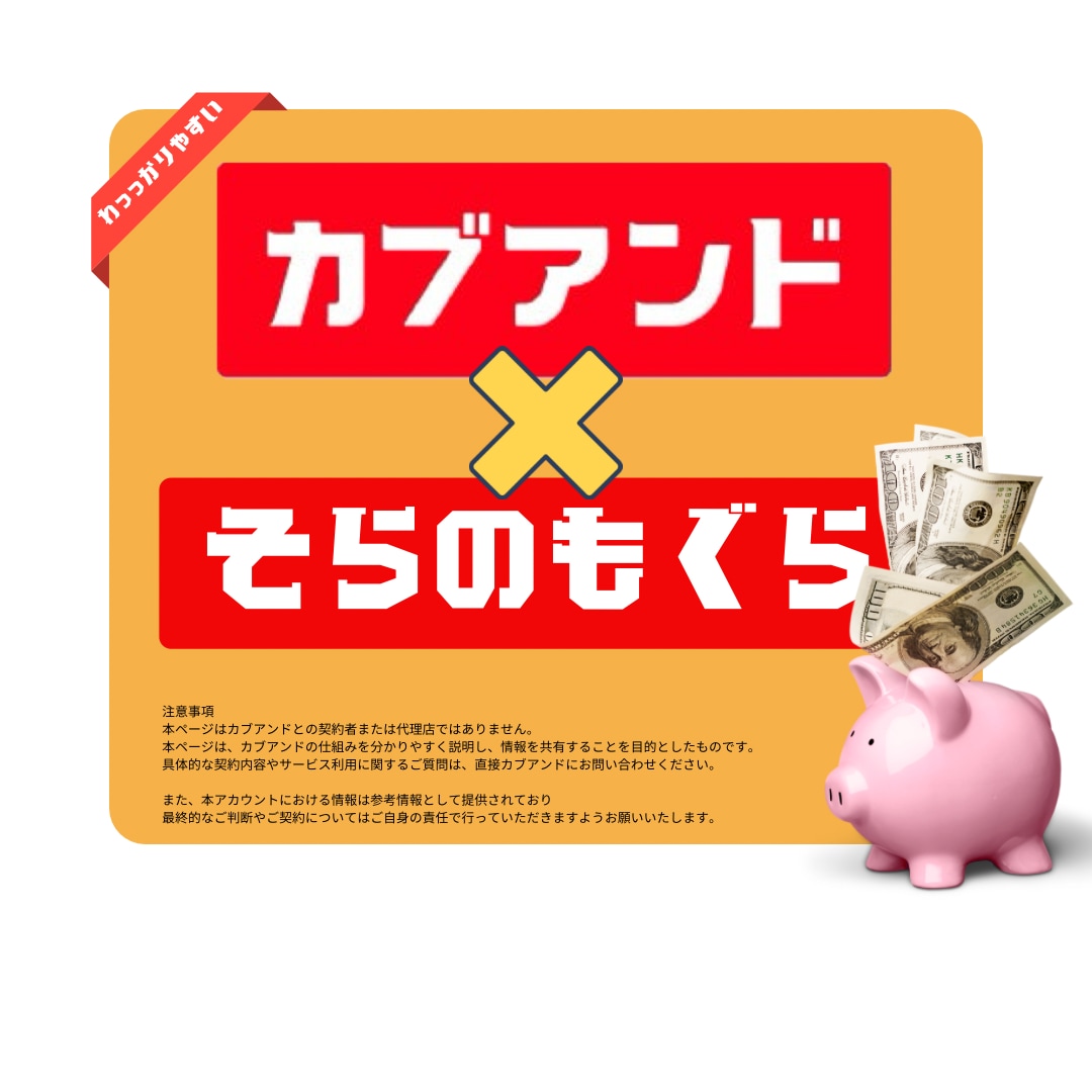 知って得する大人気カブアンドの賢い使い方教えます 誰よりも賢く使える裏技的なカブアンドとの付き合い方 イメージ1