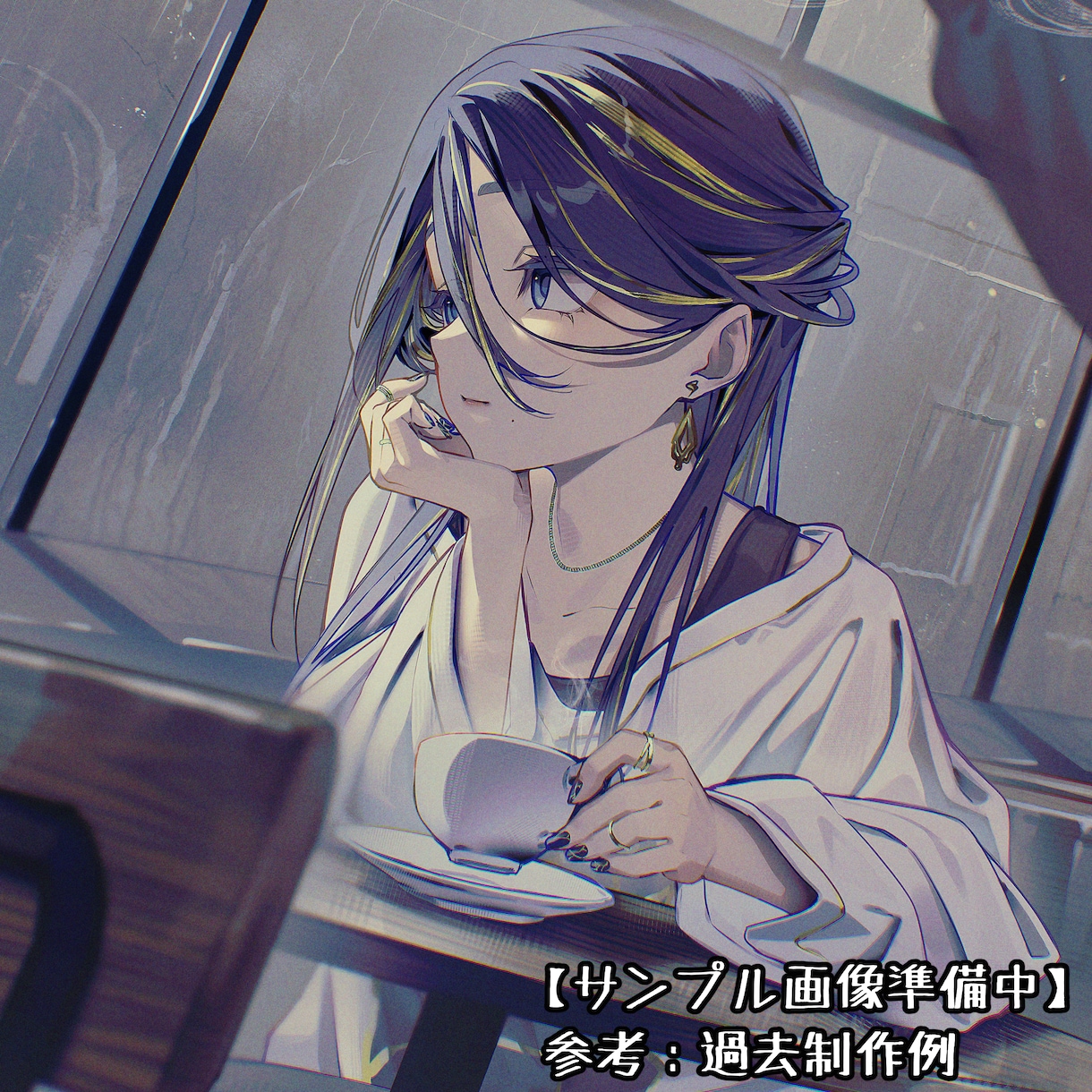 配信・活動向け｜背景対応イラスト制作いたします 配信・MV・グッズ等、用途に応じた最適仕様で商用利用も対応 イメージ4