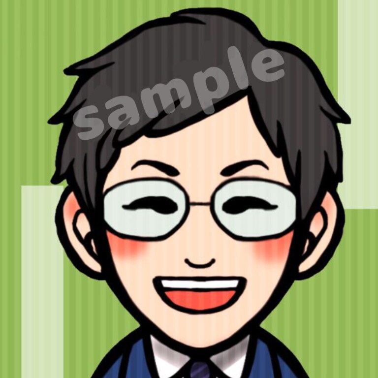 あなたの写真を元にミニキャラ似顔絵描きます 可愛い自分のアイコンが欲しい方へ イメージ2