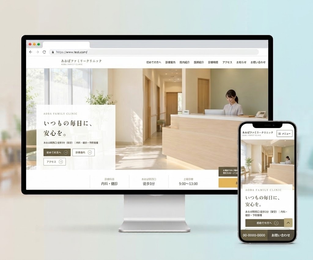 SEOに強いクリニック専用ホームページを制作します ココナラ最安値！集客できる検索に強いワードプレスサイトを作成 イメージ6