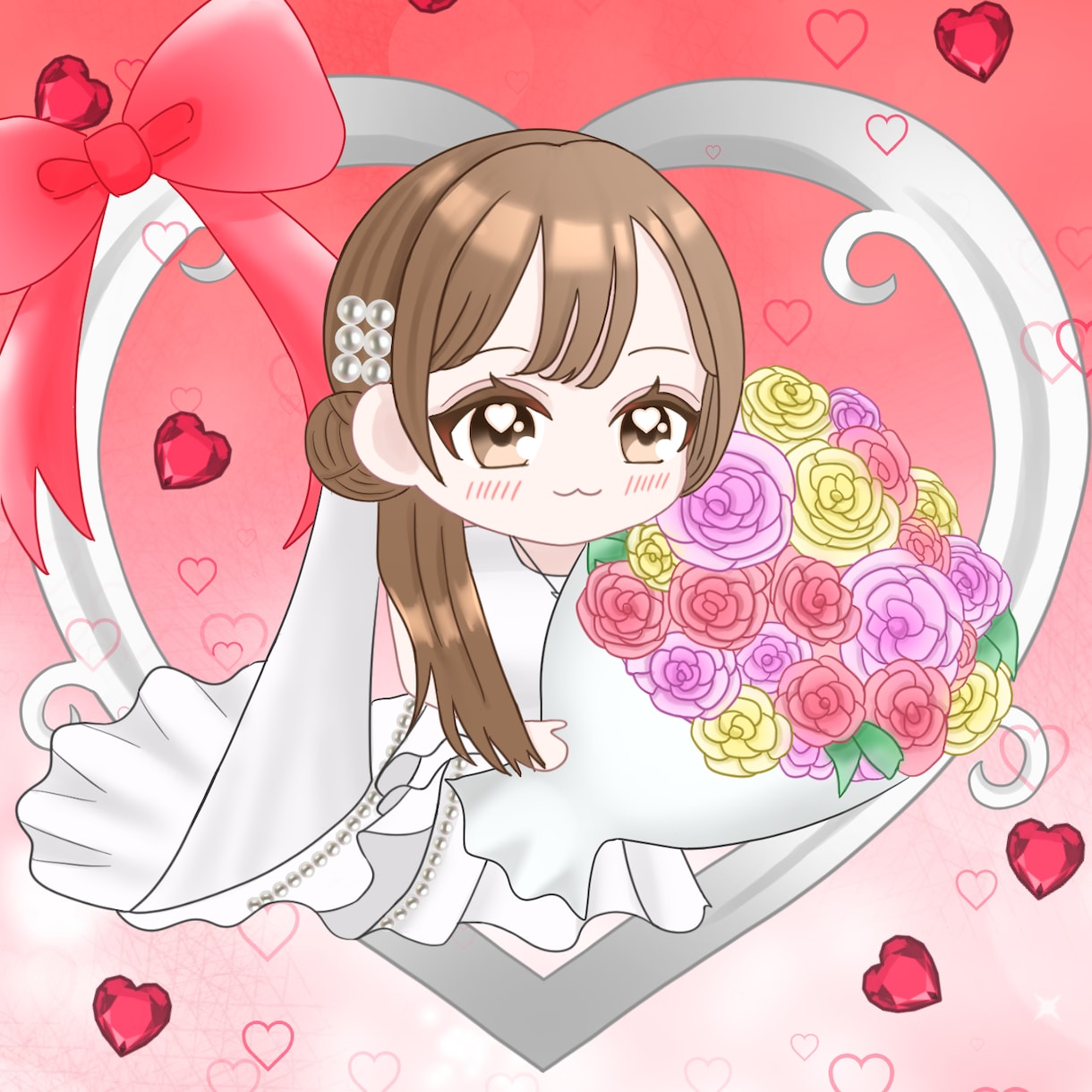 ゆるふわ可愛いイラストアイコンを制作します SNSアイコンやグッズに！商用利用もOKです！ イメージ9