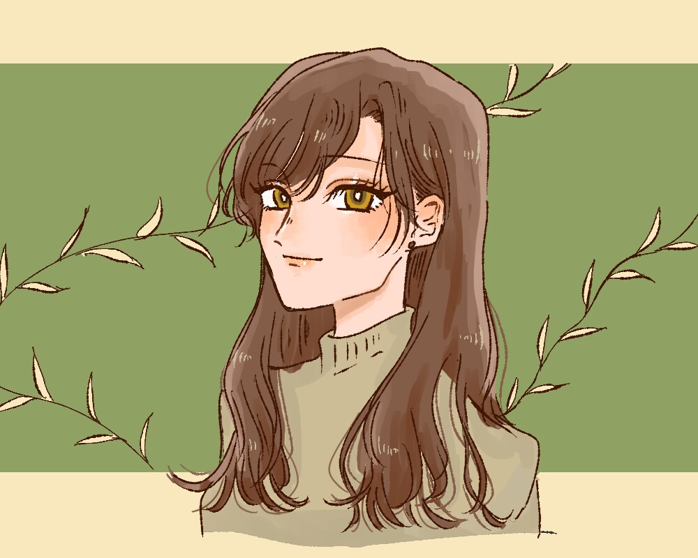 SNSアイコン等に使える素敵なイラスト作成します あなたの希望に沿った綺麗な人物のアイコンお描きします イメージ2