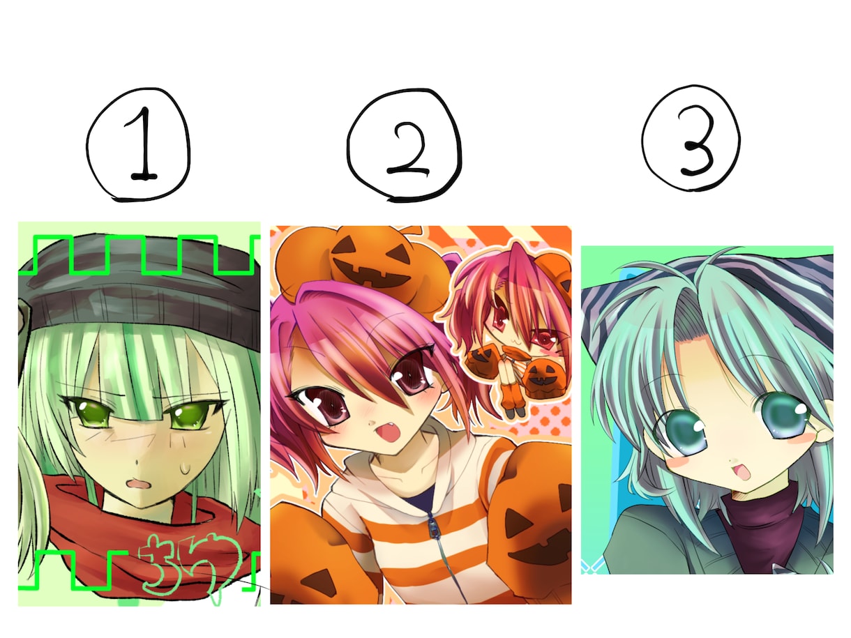 イラストを制作します 萌え可愛い女の子のイラストが欲しい方 イメージ2