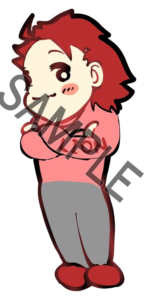アイコン、フラワースタンド用のミニキャラ、描きます あなたがイメージするミニキャラを素早くお届けします イメージ3