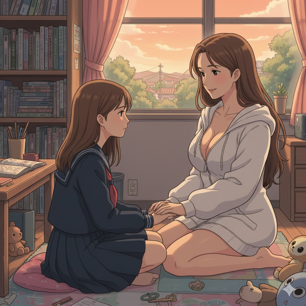 女の子の逃げ場所。自信のない子の心を包みます 看護師の姉と過ごす甘く密やかな時間。 イメージ1