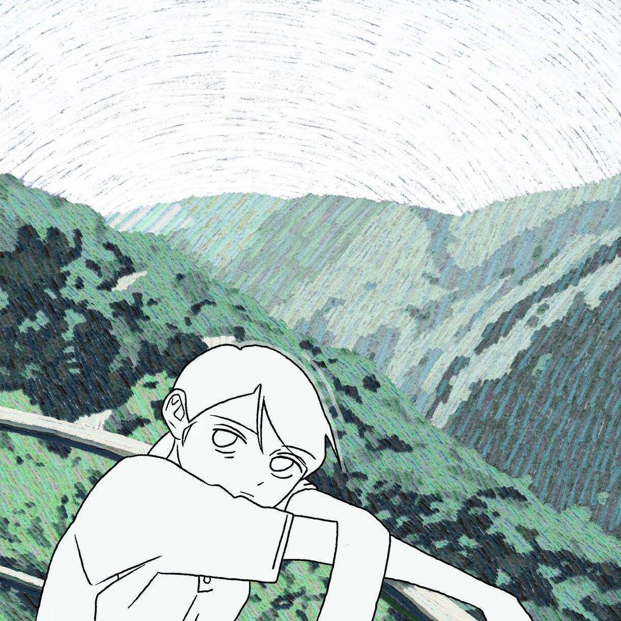 風景に人物が佇む生活感のある絵を描きます 思い出の記録やあなた自身の表現をお手伝いいたします！ イメージ4