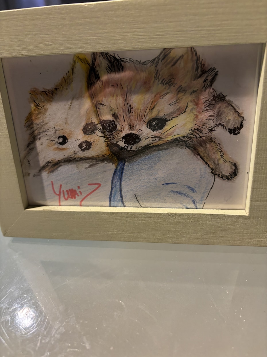 うちの子、お空ぐみの子、を可愛く描きます 可愛くフリーハンド、色鉛筆等でポストサイズからA4判サイズ イメージ2