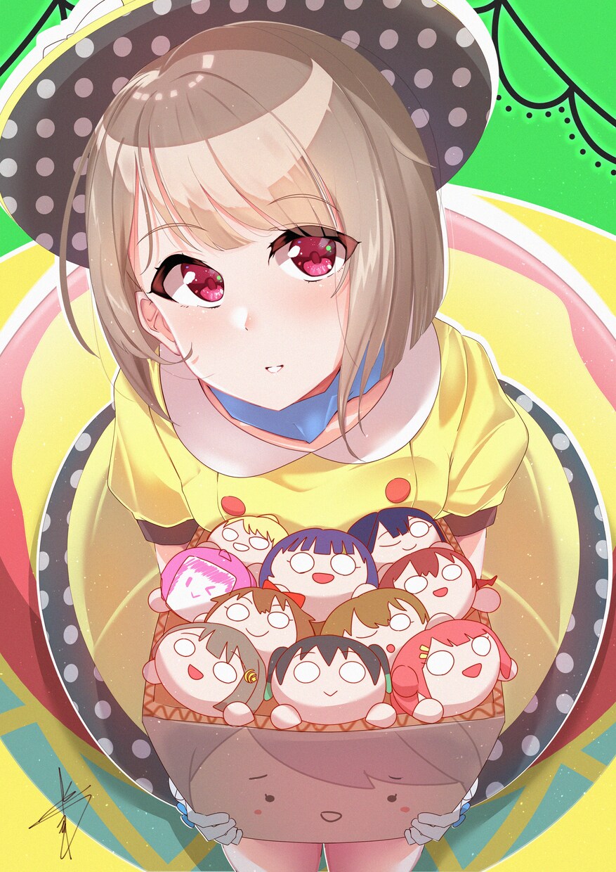 Live２D　Vtuberの制作します デザイン～パーツ分け作業まで承ります！ イメージ7