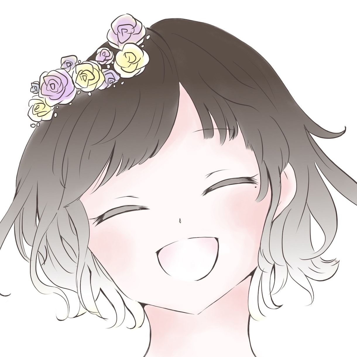 ふんわり優しい系のイラスト描きます 幸せをいつも側に置いておけるように。 イメージ5