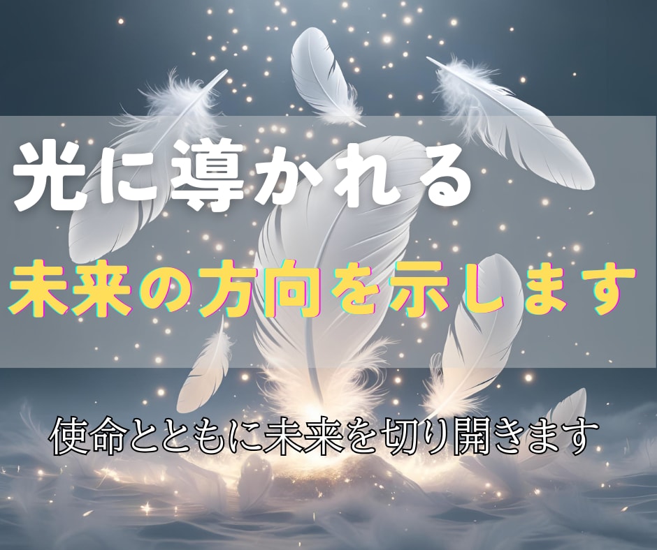 人生の意味と使命を霊視しあなたの使命をお伝えします 魂が描いた“人生の設計図”を読み解き、使命と未来を照らします イメージ3