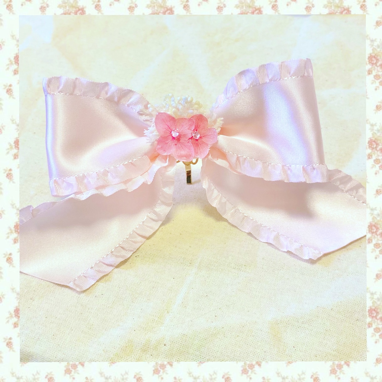 ドライフラワーなどを使用したアクセサリーを作ります 世界でひとつしかないアクセサリーが好きな方へ イメージ1