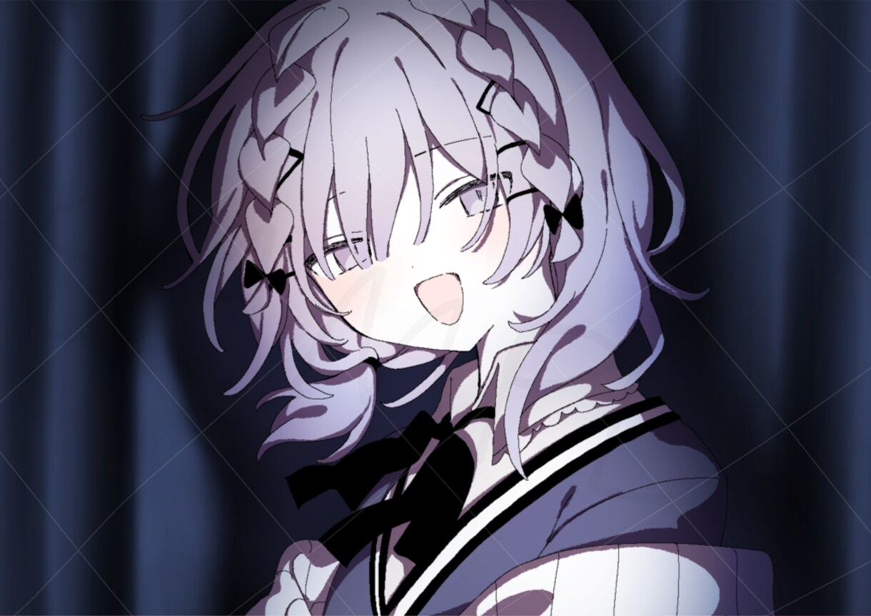 立ち絵・アイコン・一枚絵などお描きします その他の用途でもお気軽にご相談ください イメージ1