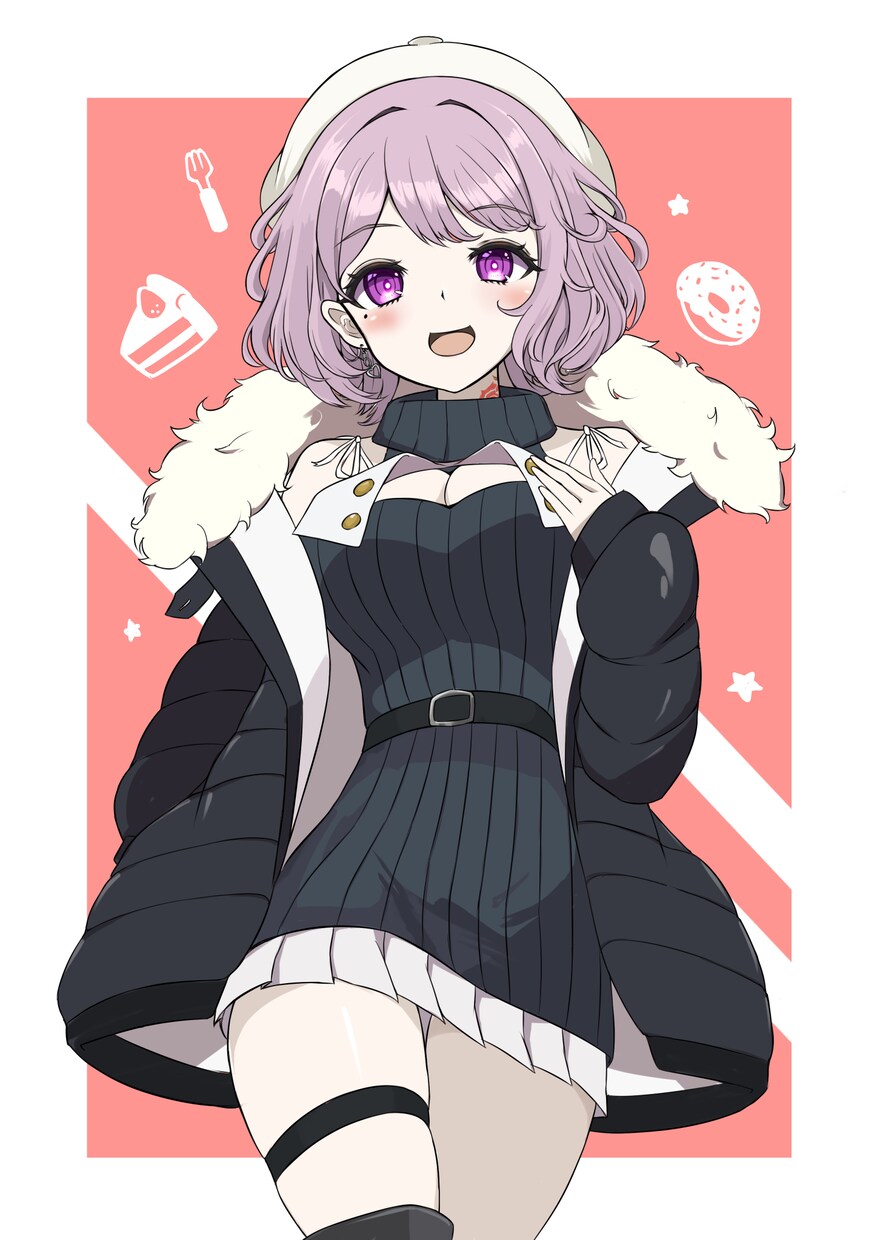 かわいい系の女性のイラストを描きます デフォルメ、全身絵も対応可能です！ イメージ4