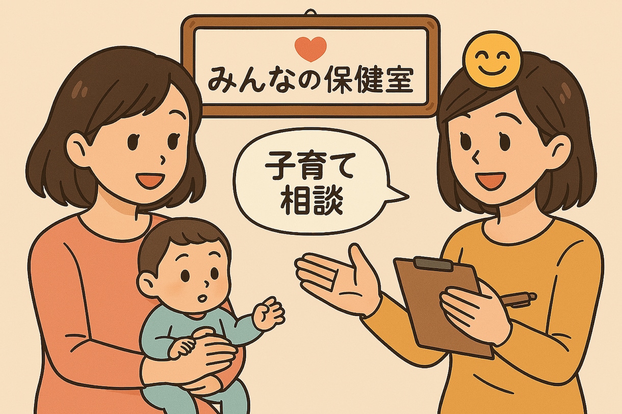 20〜40代の子育て中のパパママの友達になります 1週間チャットで現役保健師が友達の様にあなたに寄り添います イメージ1