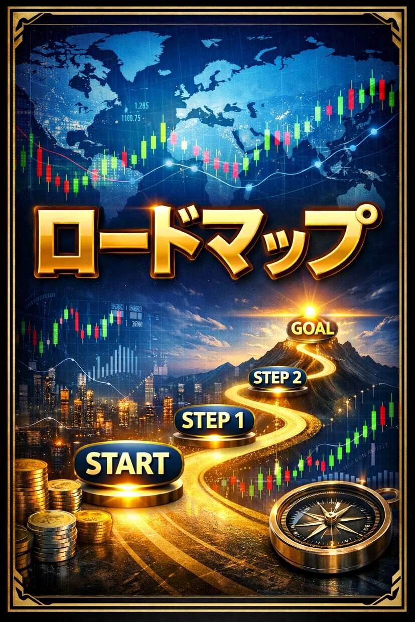 プロトレーダー直伝のロードマップ教えます もう道中で迷うことはありません。 イメージ1