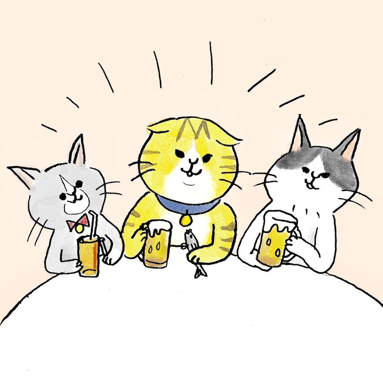 ペットを擬人化させた全身小物背景シーンで制作します 記念日やプレゼントなどにいかがですか？ イメージ2