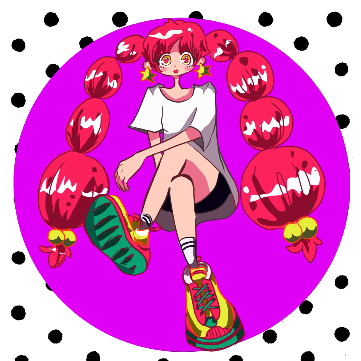 最短24H！商用OK！印刷OK！イラスト描きます 背景透過無料！カラフルポップな可愛いイラストを描きます！！ イメージ8