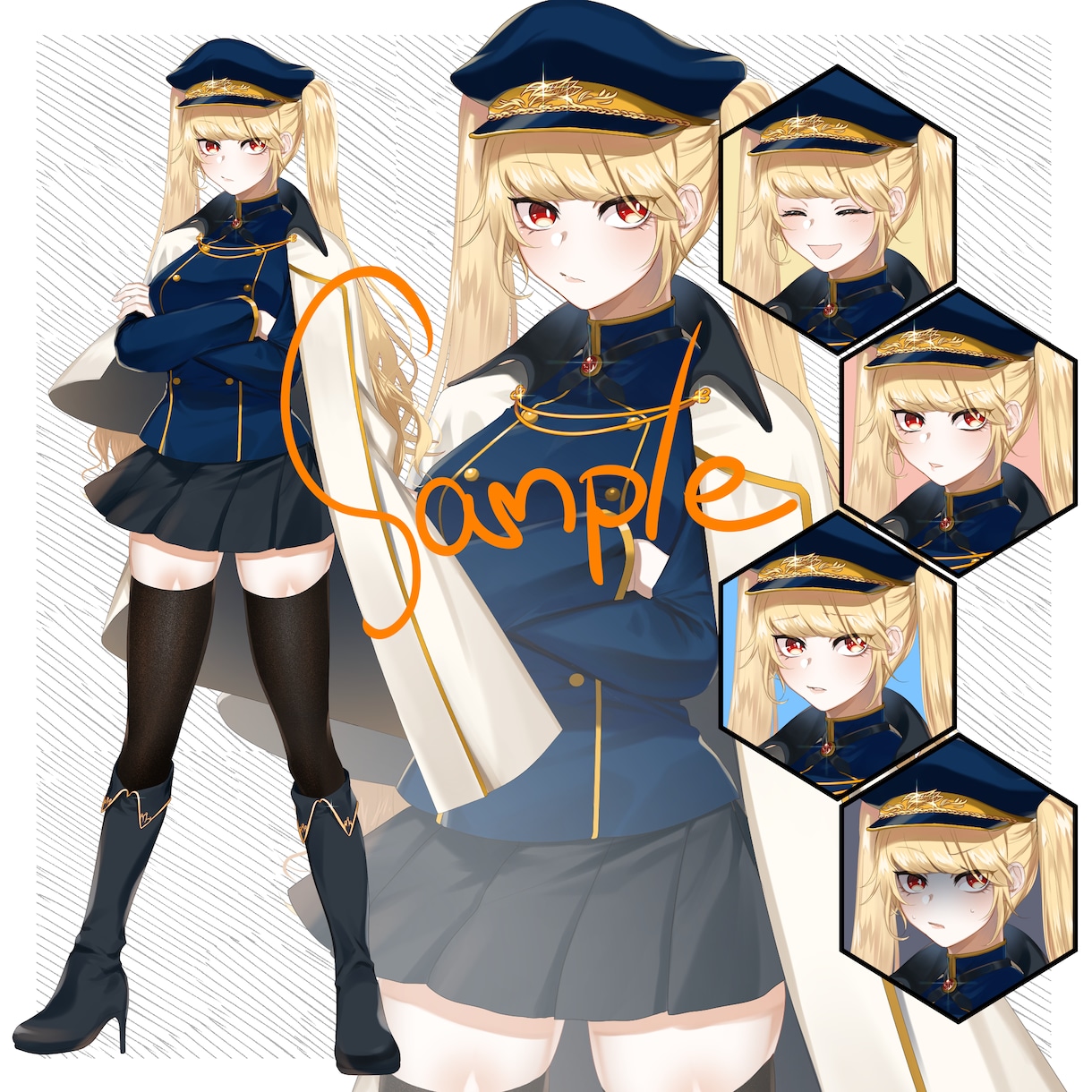 TRPG・ゲーム・立ち絵イラスト描きます 【最短翌日納品！】【かわいい～カッコいいまで！】 イメージ4