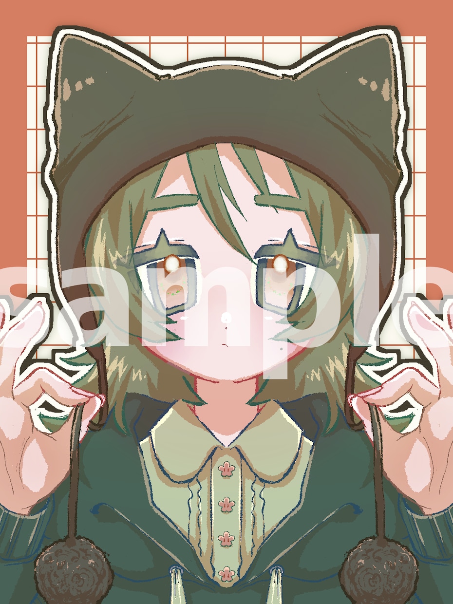 貴方の魅力がさらに増す！左右対称イラストを描きます アイコン・サムネ・胸上の立ち絵にも！様々な用途で使用可能◎！ イメージ4