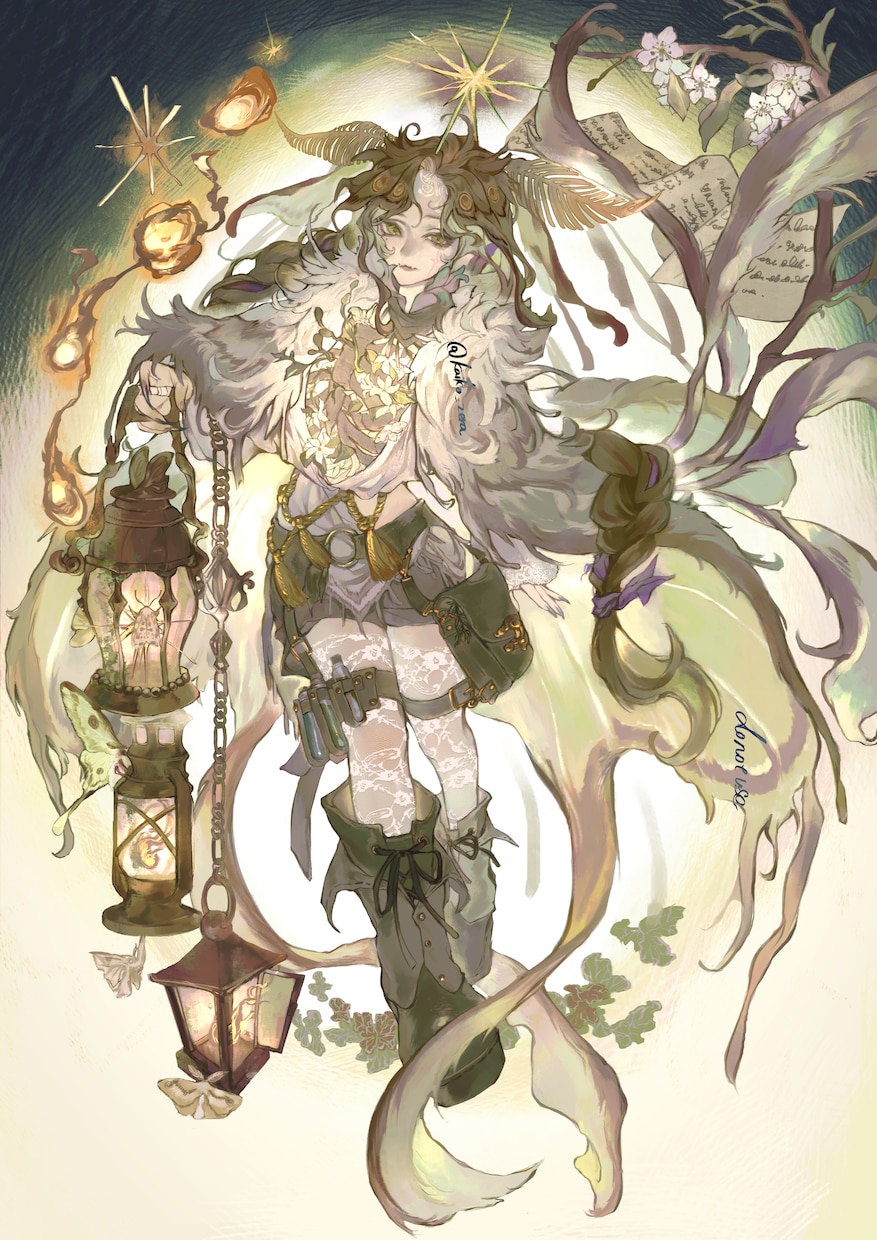 厚塗りで綺麗な世界観のイラストを作成します にじさんじ様実績〇、動画用イラスト、Vtuber活動など イメージ9