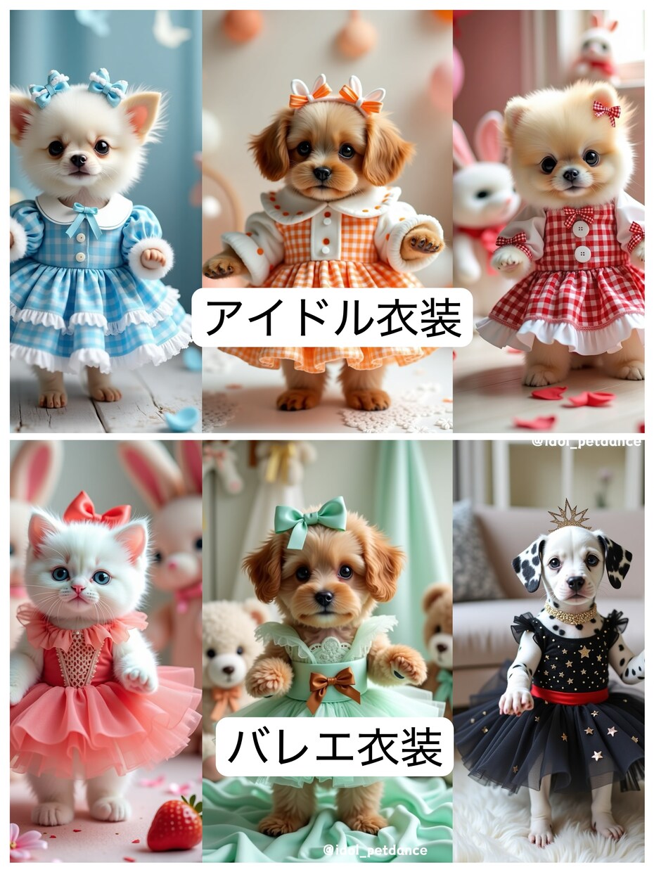 うちの子(ペット)の特別な一枚を作ります 愛する子を可愛いアートに！先代と今の子のツーショットも可能！ イメージ8