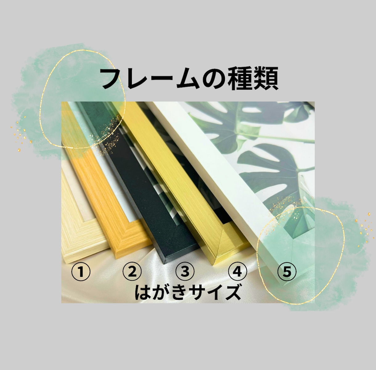 ゲスト参加型！結婚証明書の台紙を作成します お花のイラストが可愛い♪華やかな結婚証明書♪ イメージ5