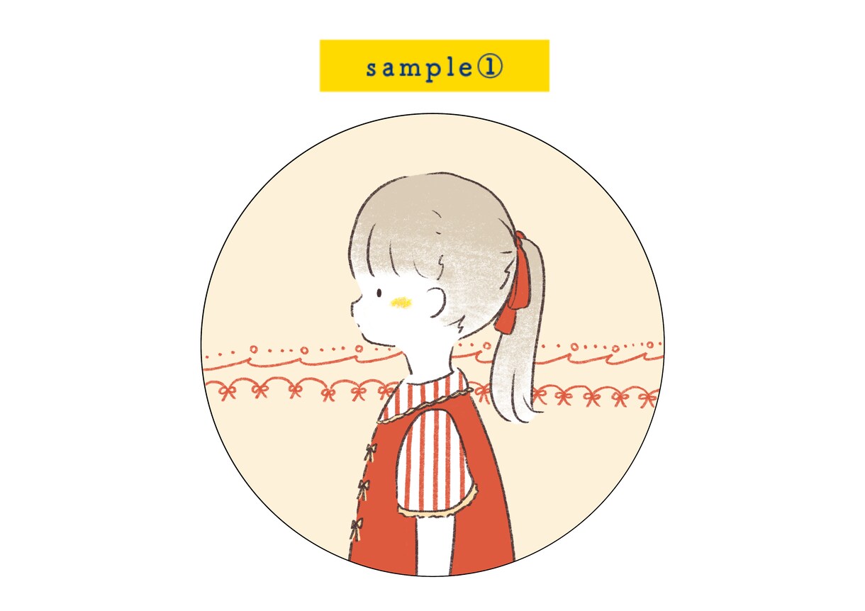 優しくてかわいらしいイラストアイコン描きます シンプルな世界観でかわいらしさを表現しませんか？ イメージ2
