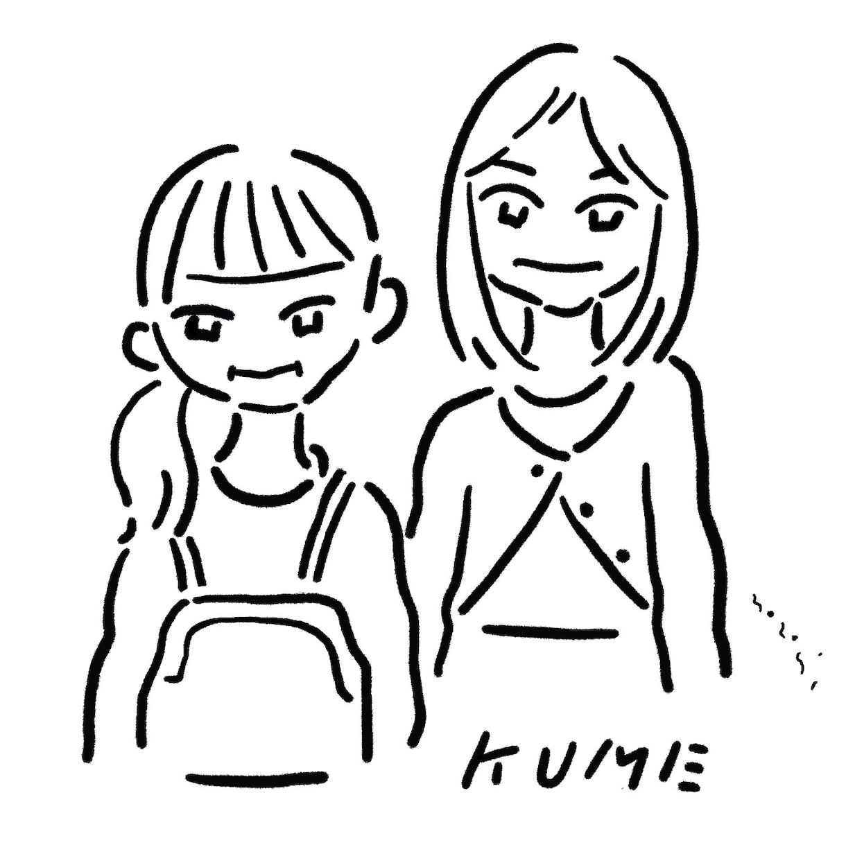 鉛筆タッチでやさしい印象の似顔絵を描きます アイコンやプレゼント、企業HPの社員紹介などに♪ イメージ3