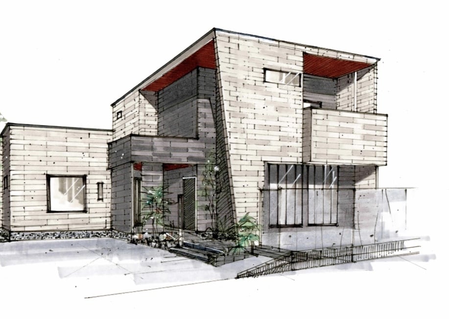現役不動産屋＆ICが手描きパース作成します ご要望を的確に汲み取り、広告や空間作りをサポート イメージ1