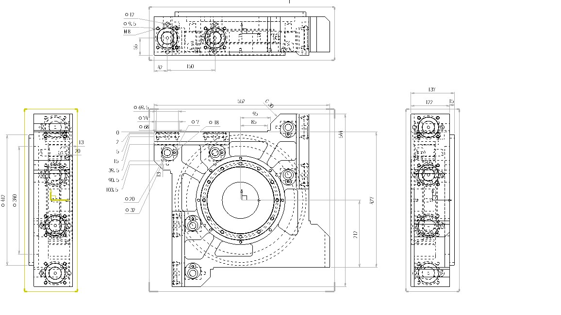 加工屋泣かせの紙図をCAD(トレース)します 簡単な紙図をDXFや3D化することでCAM屋さんの負担が激減 イメージ1