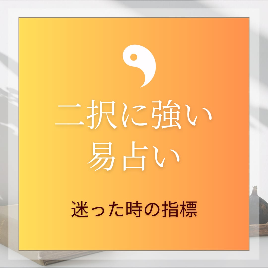 右か左か？　あなたの悩みの分岐を二者択一で占います 双方の選択を選んだ際のそれぞれの未来を易で鑑定します。 イメージ1