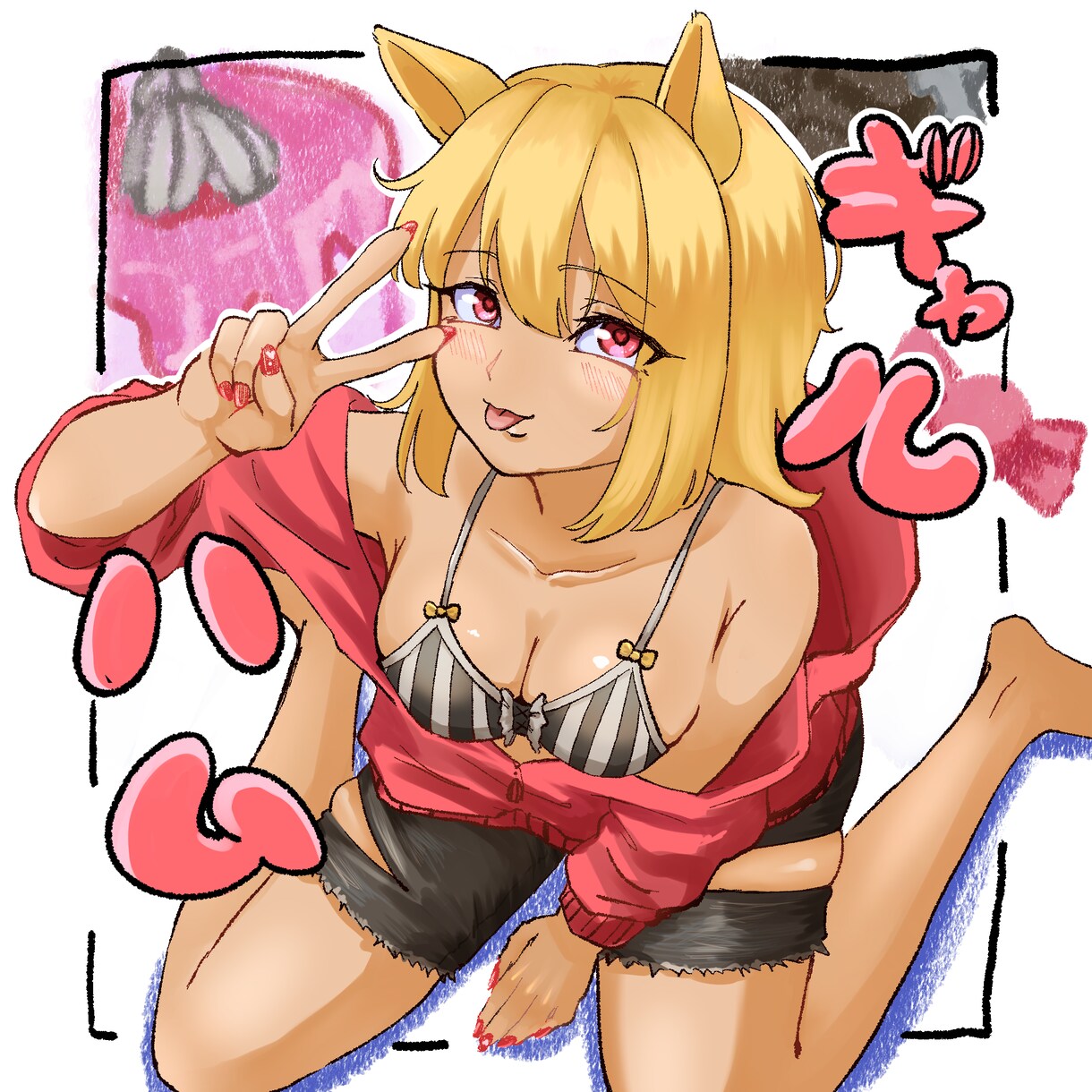 かわいい女の子を描きます 立ち絵や1枚絵など様々なものを描きます！是非ご相談ください！ イメージ1