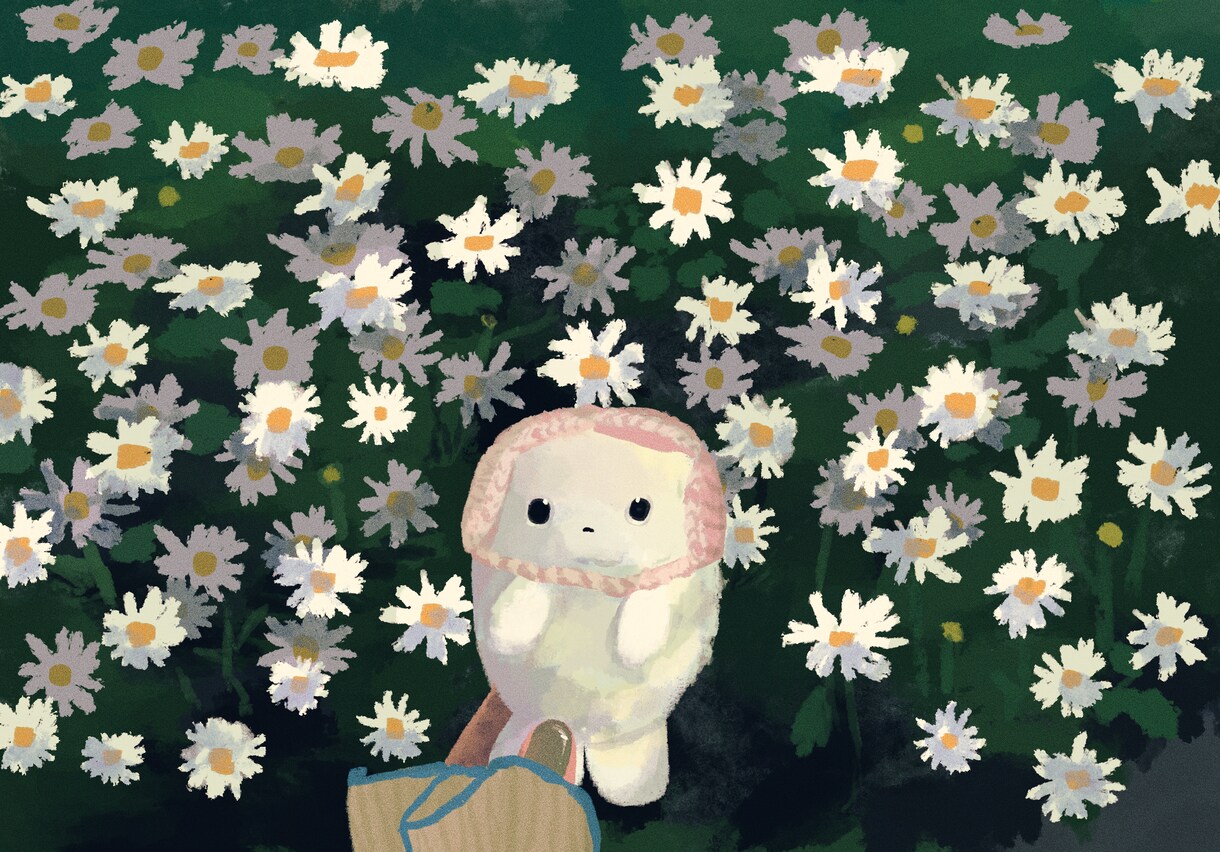 ぬい撮り写真の絵描きます お気に入りのぬい撮り写真を絵にしてみませんか? イメージ1