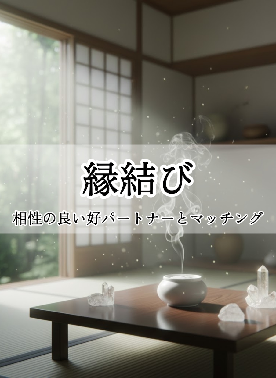 縁結び：親和性の高い好パートナーとのご縁を結びます 恋活・婚活中、近日思い人へ告白を控える方へ イメージ1