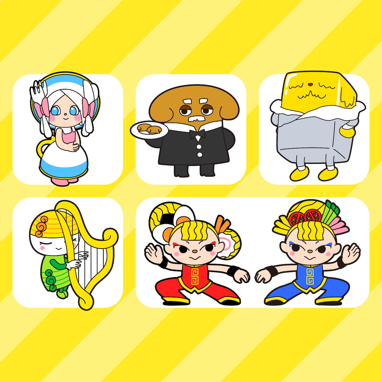 マスコットキャラクターをご提案します 商用利用OK！JPG、PNG、イラレデータ、3点セット イメージ4
